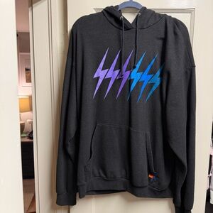 NWT Aviator Nation Black Hoodie RARE